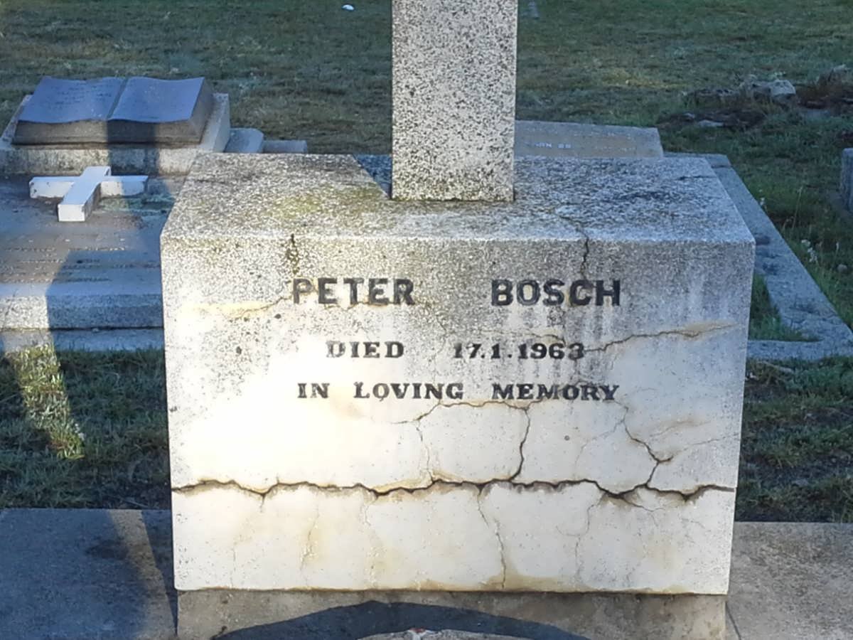 BOSCH Peter -1963