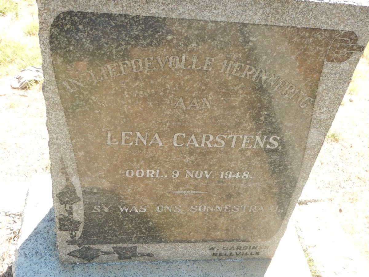CARSTENS Lena -1948