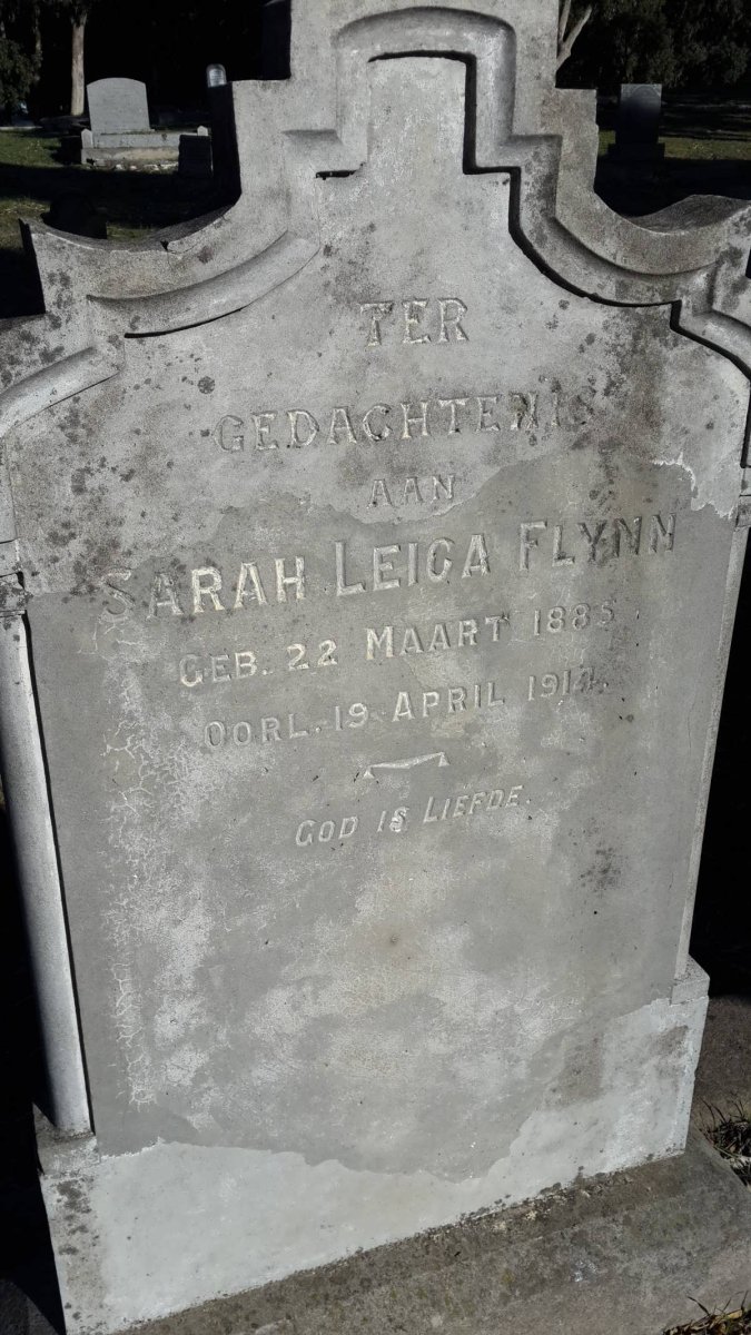 FLYNN Sarah Leiga 1885-1914
