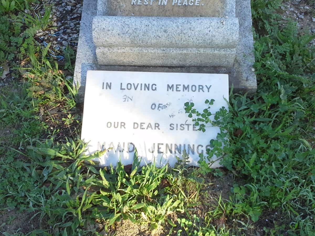 JENNINGS Samuel George -1945 &amp; Beatrix -1954 :: JENNINGS Maud