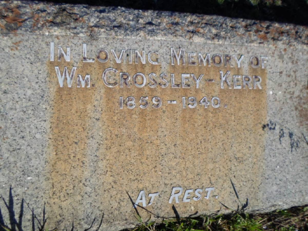 KERR Wm., CROSSLEY 1859-1940