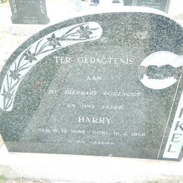MORKEL Harry 1888-1956