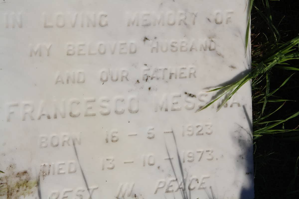 MESSINA Francesco 1923-1973