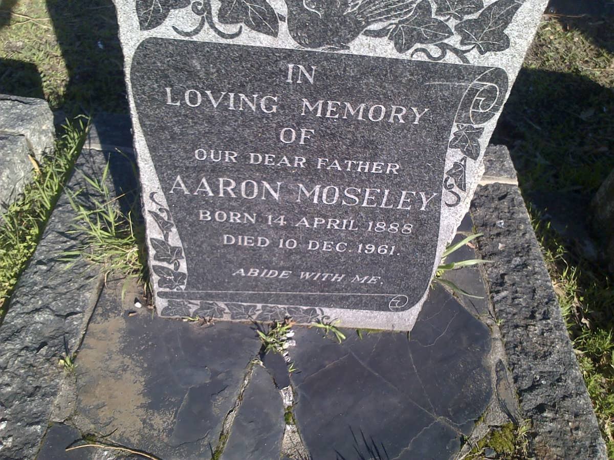 MOSELEY Aaron 1888-1961