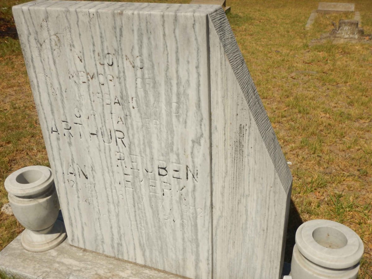 NIEKERK Arthur Reuben, van 1908-1952 &amp; Rosaline Adelaide 1917-1999