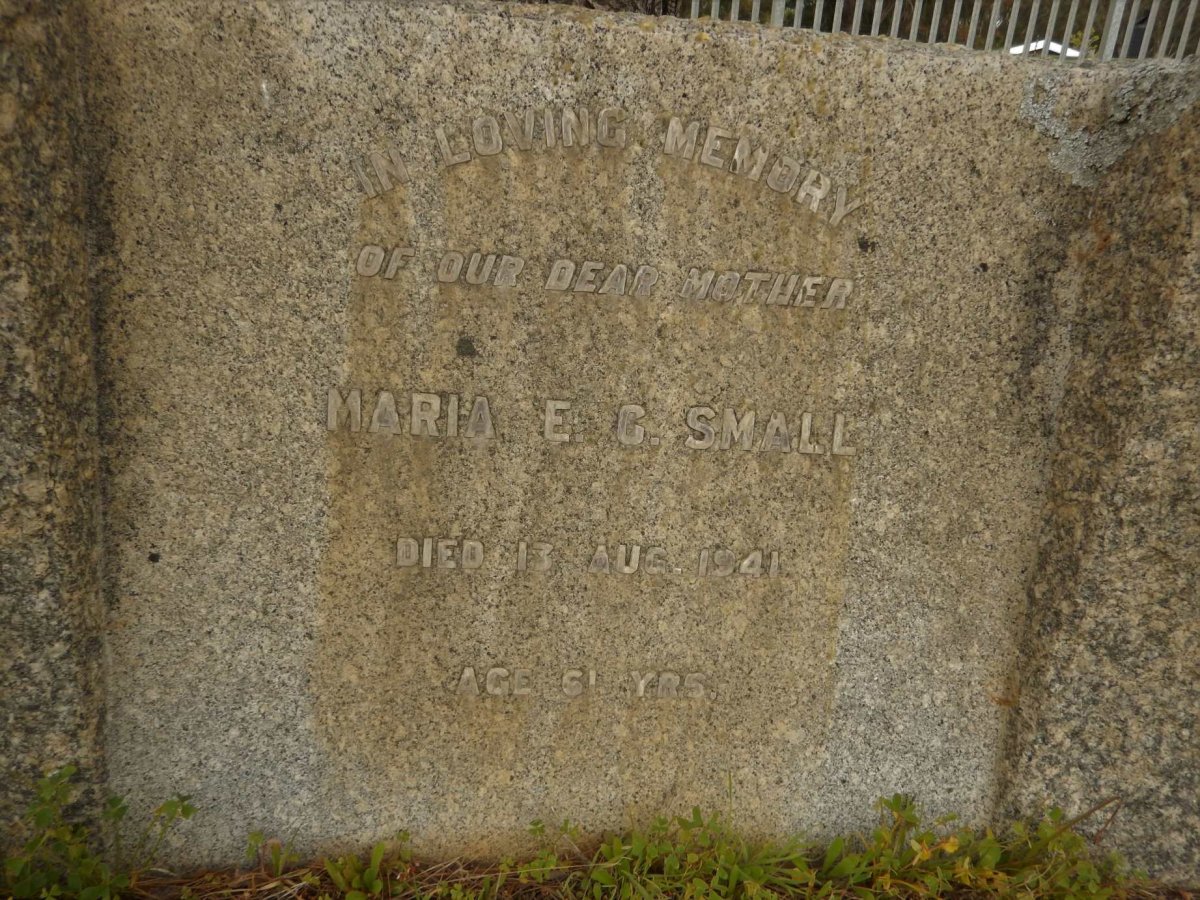 SMALL Maria E.G. -1941