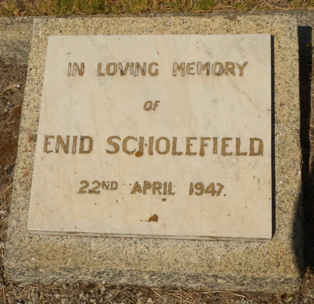 SCHOLEFIELD Enid -1947