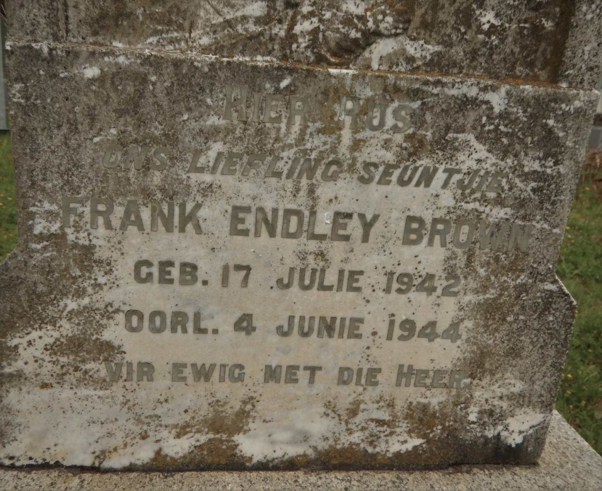 BROWN Frank Endley 1942-1944