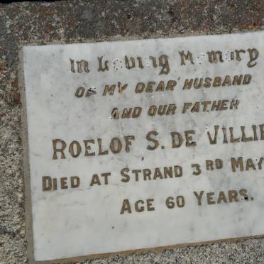 VILLIERS Roelof S., De -1935