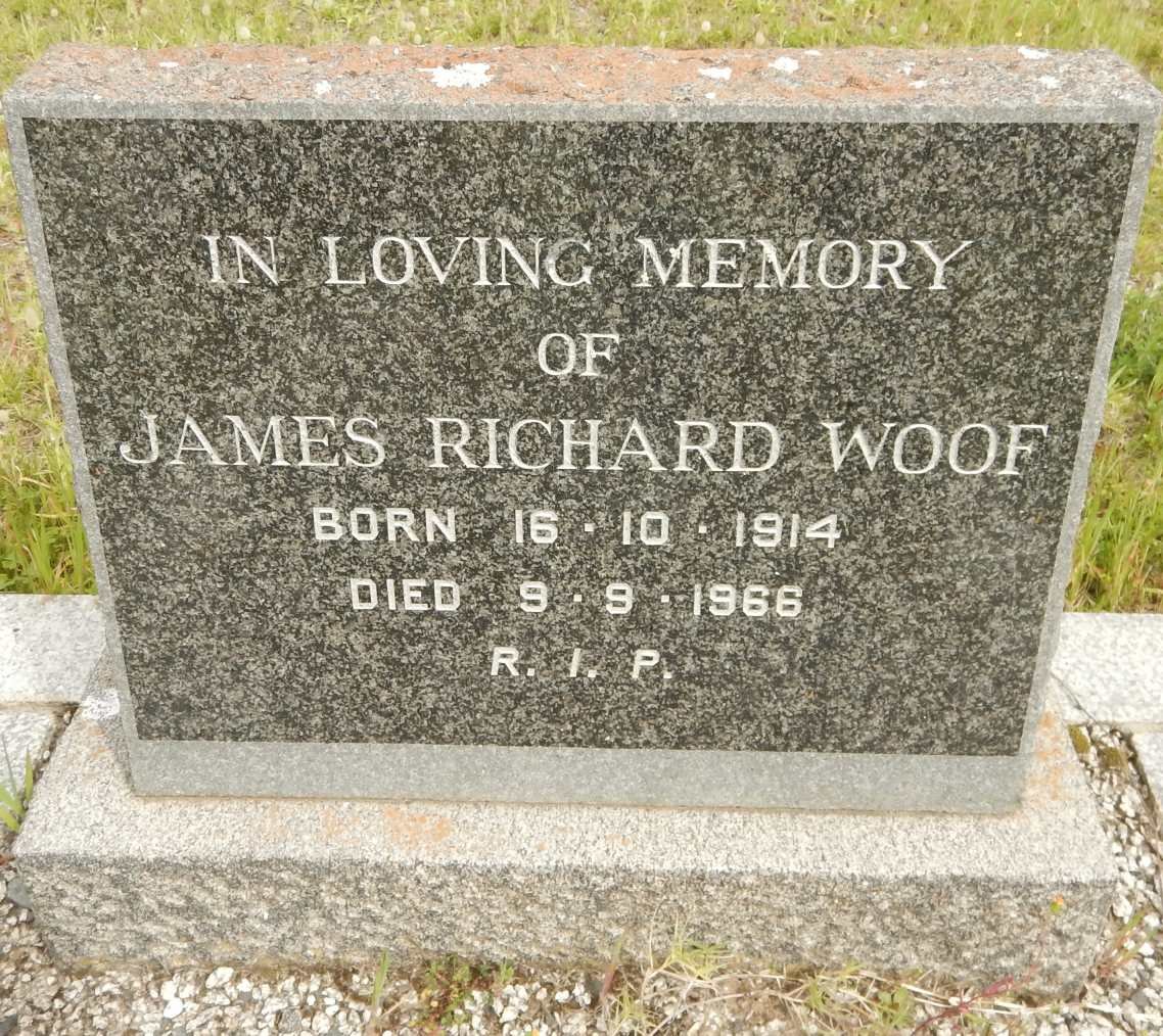 WOOF James Richard 1914-1966