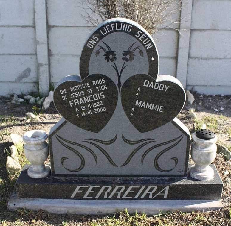 FERREIRA Francois 1980-2000