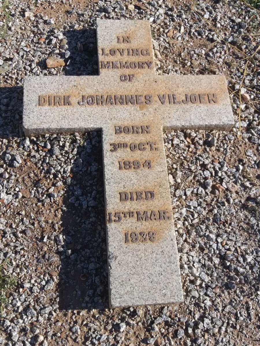 VILJOEN Dirk Johannes 1894-1938
