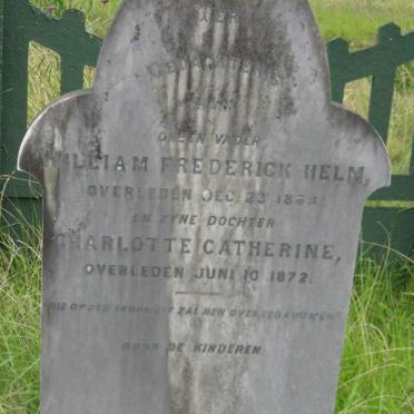 HELM William Frederick -1869 :: HELM Charlotte Catherine -1872
