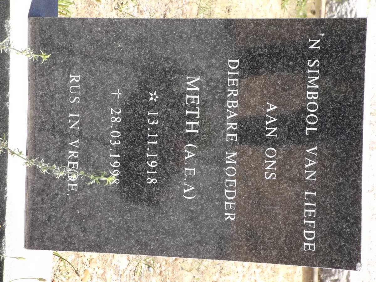 SWART A.E.A. 1918-1998