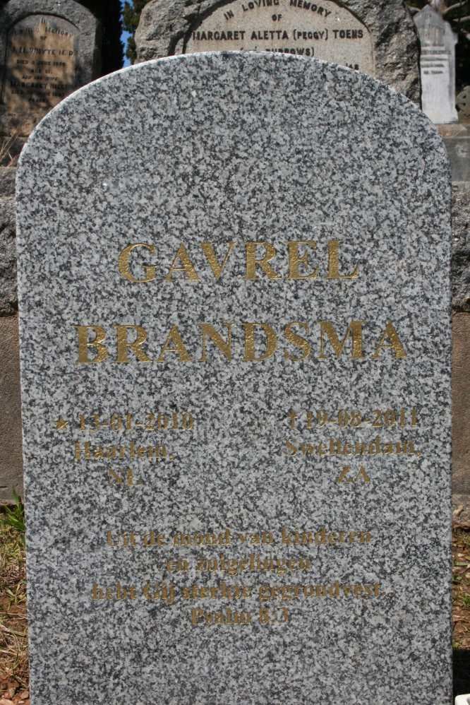 BRANDSMA Gavrel 2010-2011