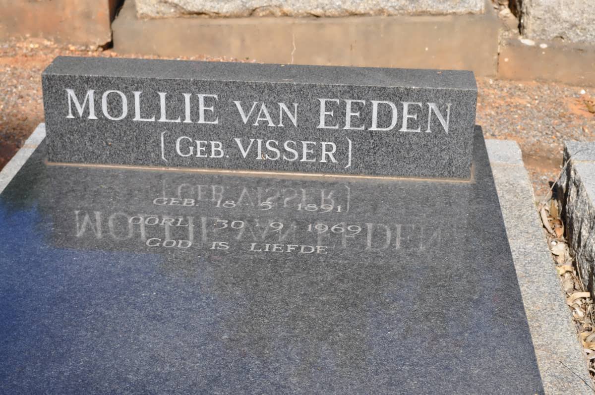 EEDEN Mollie, van nee VISSER 1891-1969