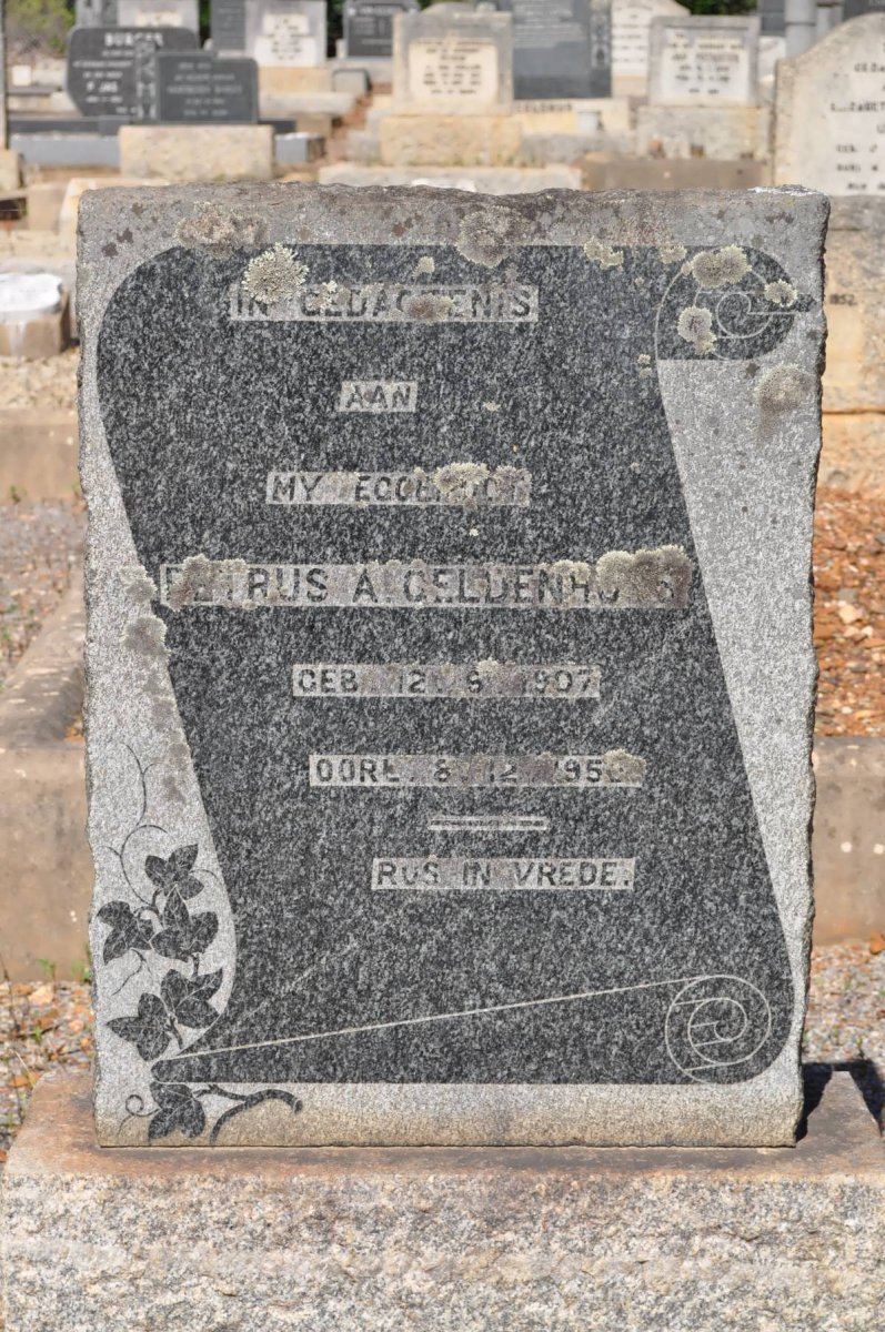 GELDENHUYS Petrus A. 1907-195?