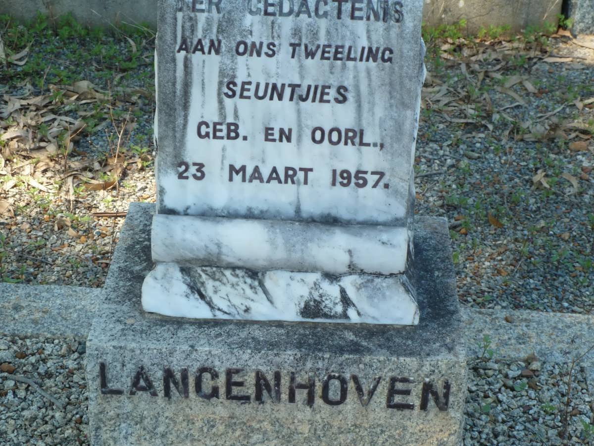 LANGENHOVEN ? 1957-1957 :: LANGENHOVEN ? 1957-1957