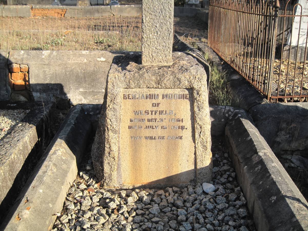 MOODIE Benjamin 1861-1918