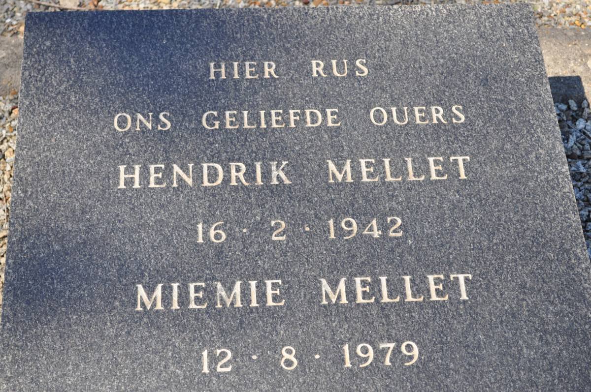 MELLET Hendrik -1942 &amp; Miemie -1979