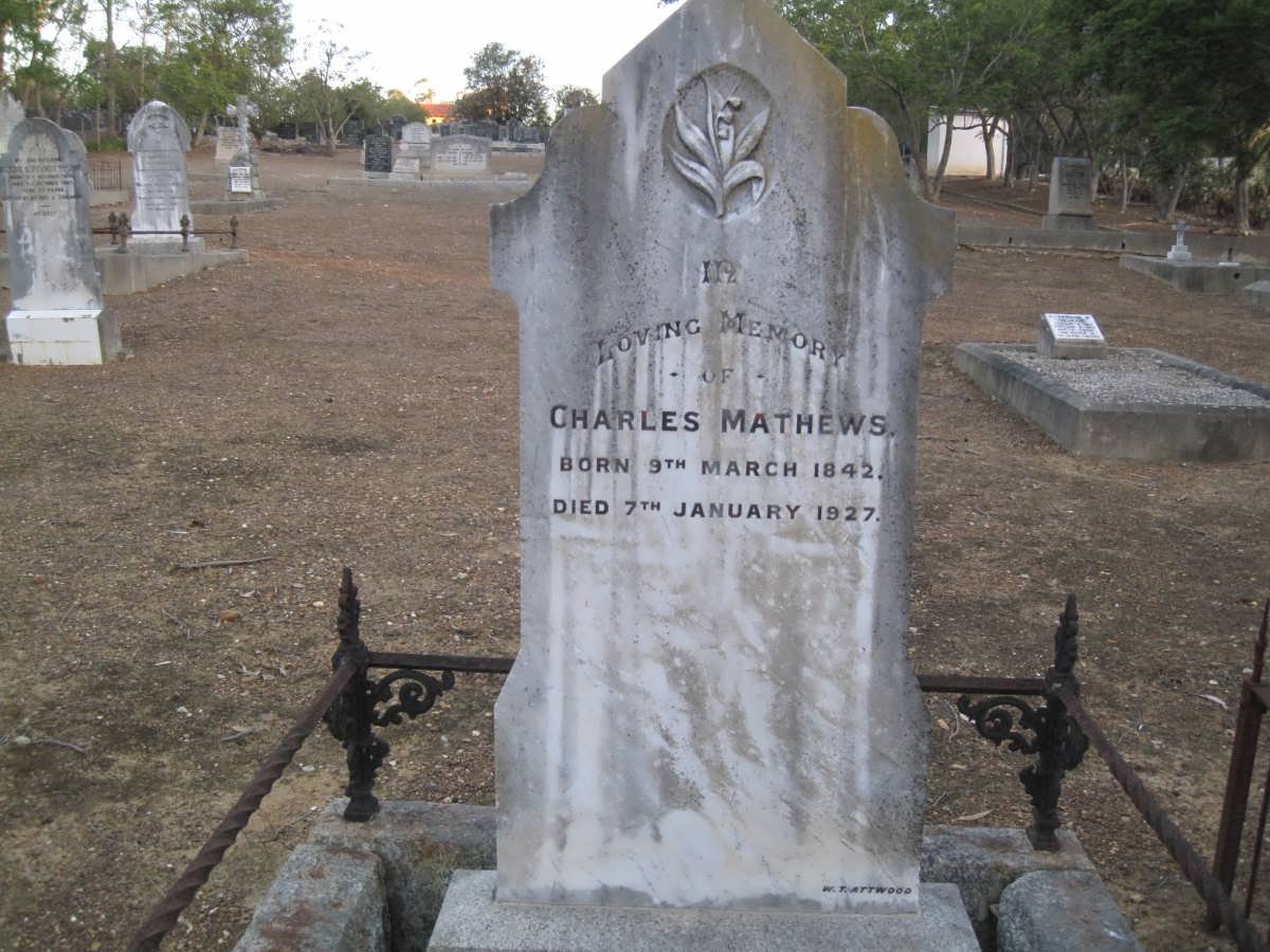 MATHEWS Charles 1842-1927