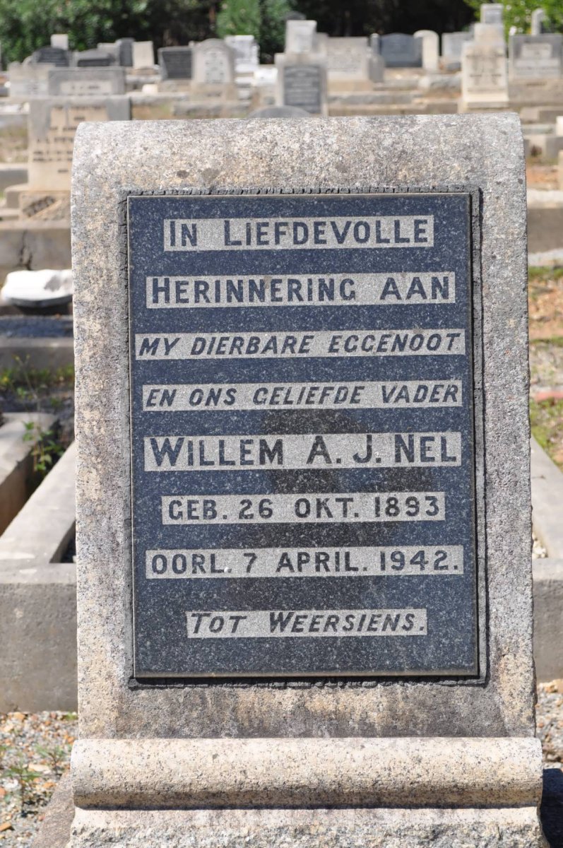 NEL Willem A.J. 1893-1942 
