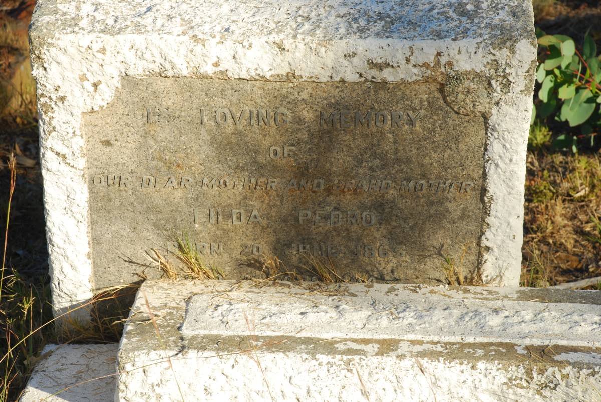 PEDRO Filda 1865-