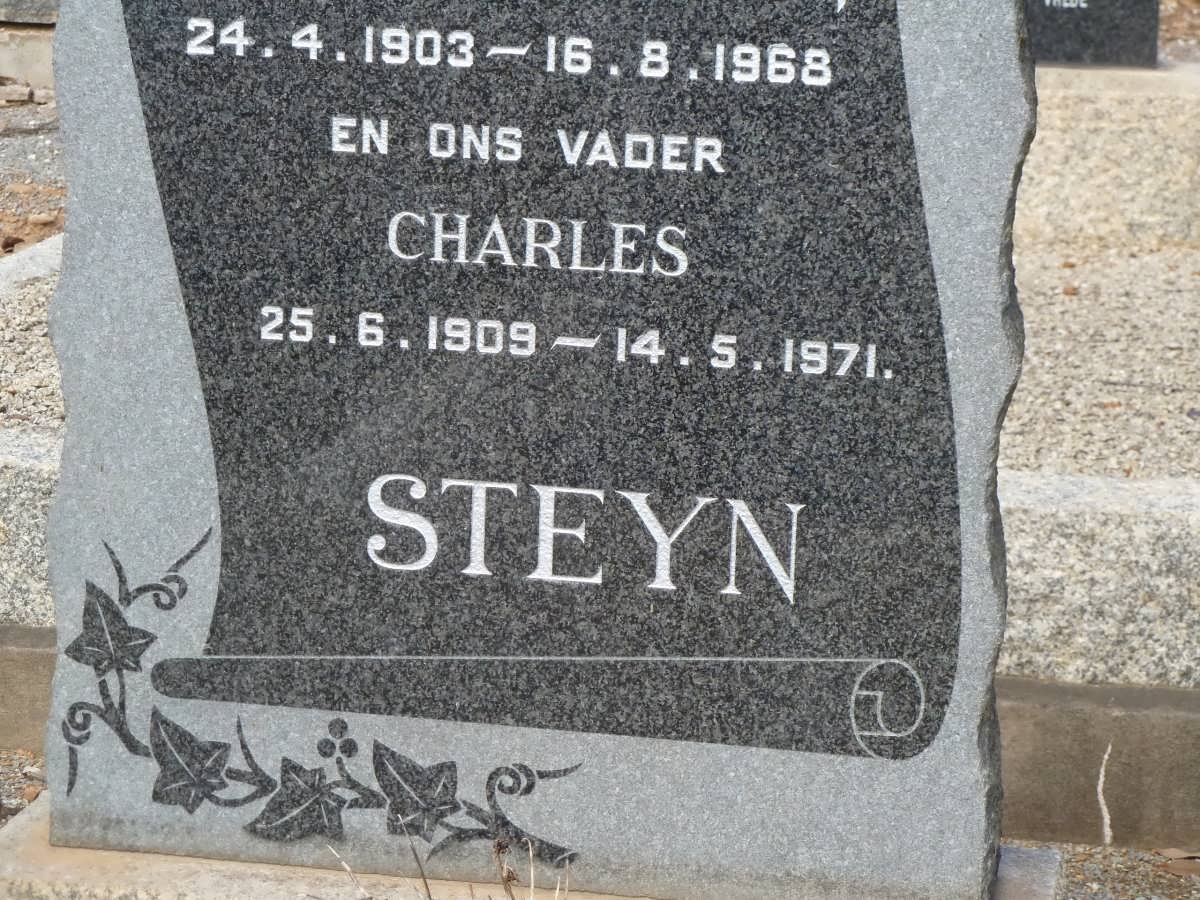 STEYN Charles 1909-1971
