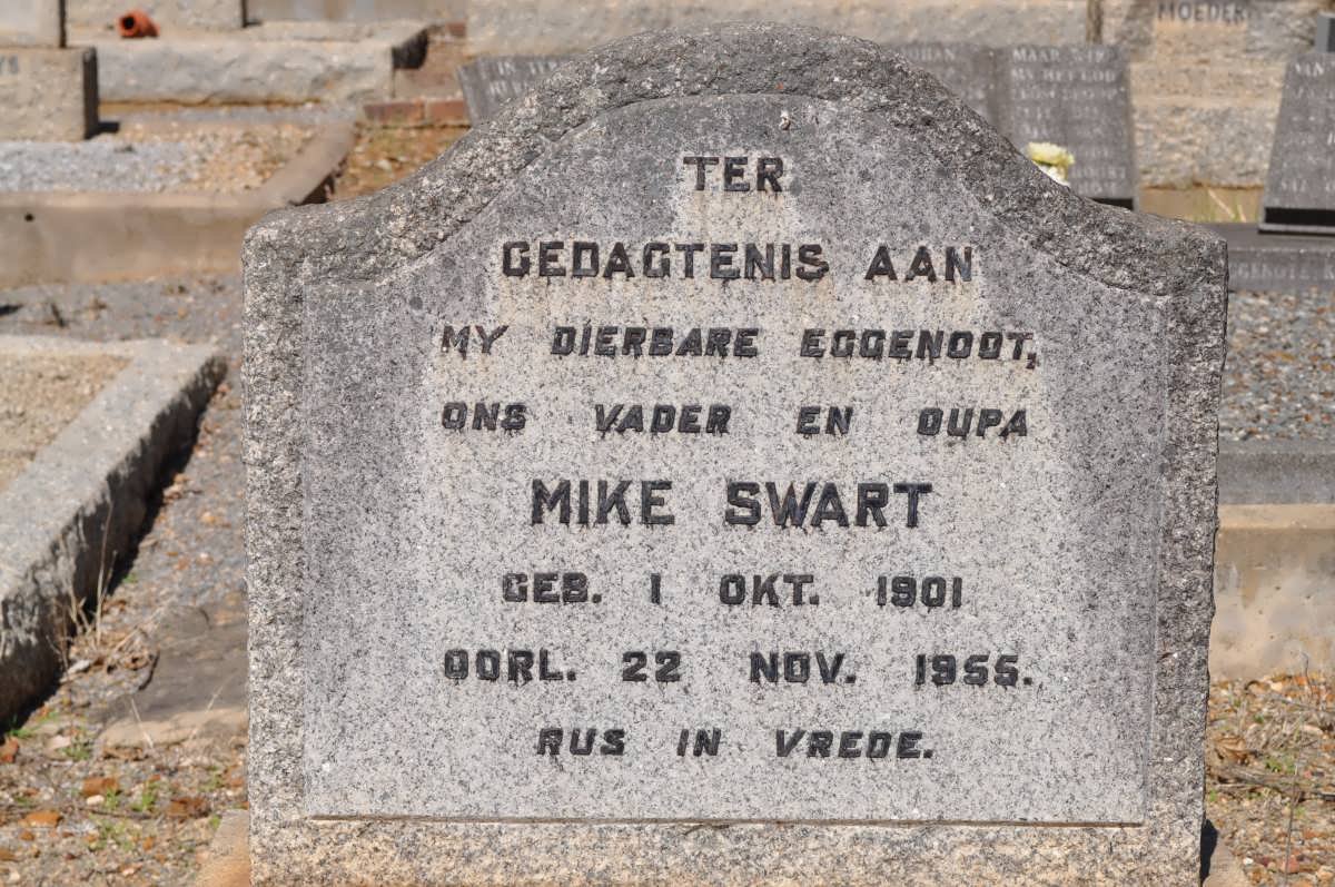 SWART Mike 1901-1955