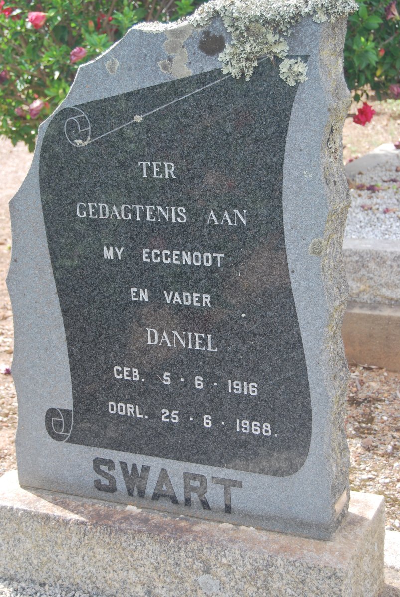SWART Daniel 1916-1968
