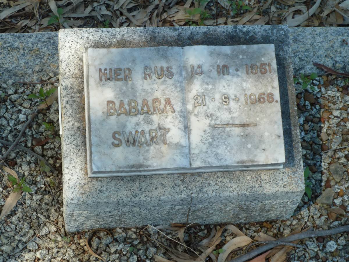 SWART Babara 1951-1956