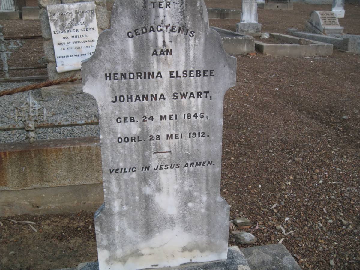 SWART Hendrina Elsebee Johanna 1846-1912