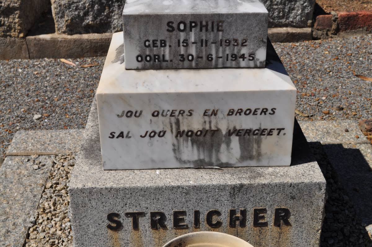 STREICHER Sophie 1932-1945