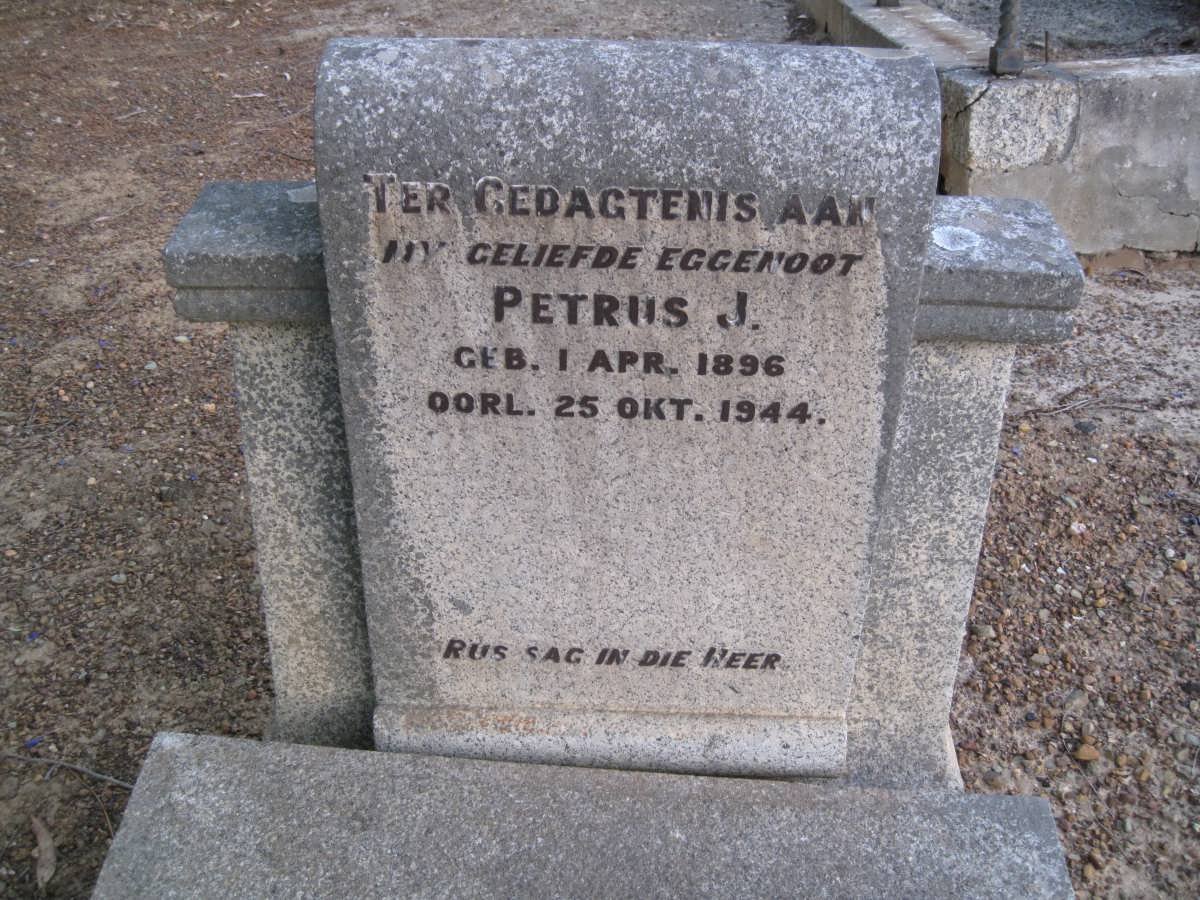 STEYN Petrus J. 1896-1944
