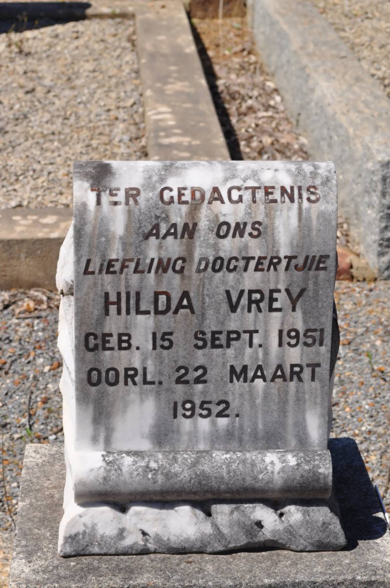 VREY Hilda 1951-1952