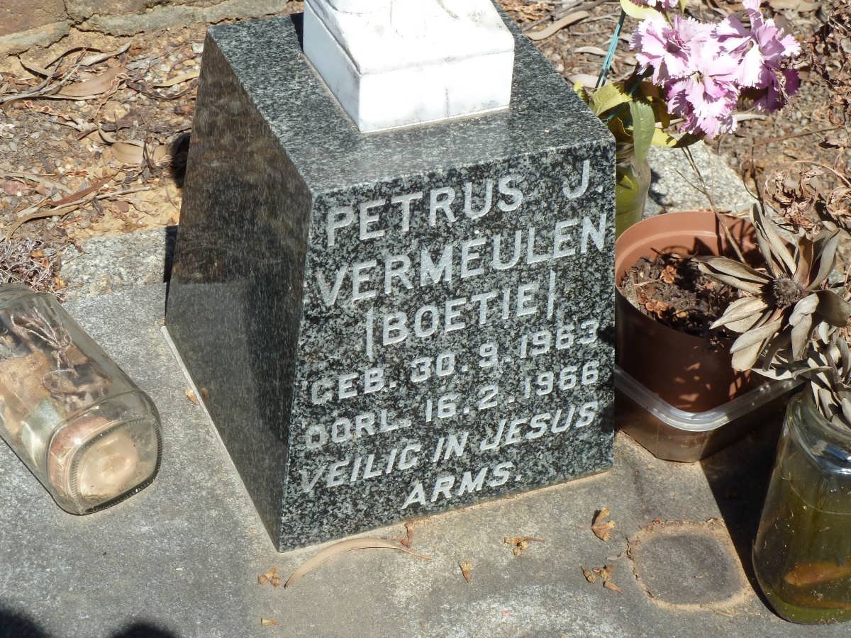 VERMEULEN Petrus J. 1963-1966