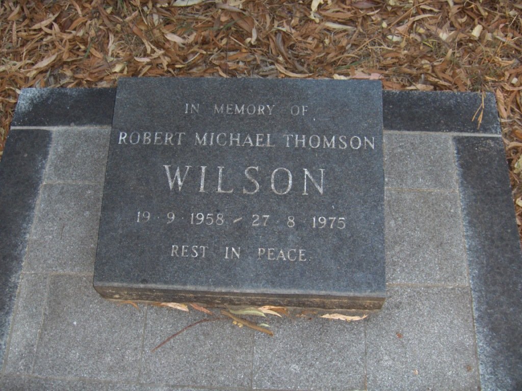 WILSON Robert Michael 1958-1975