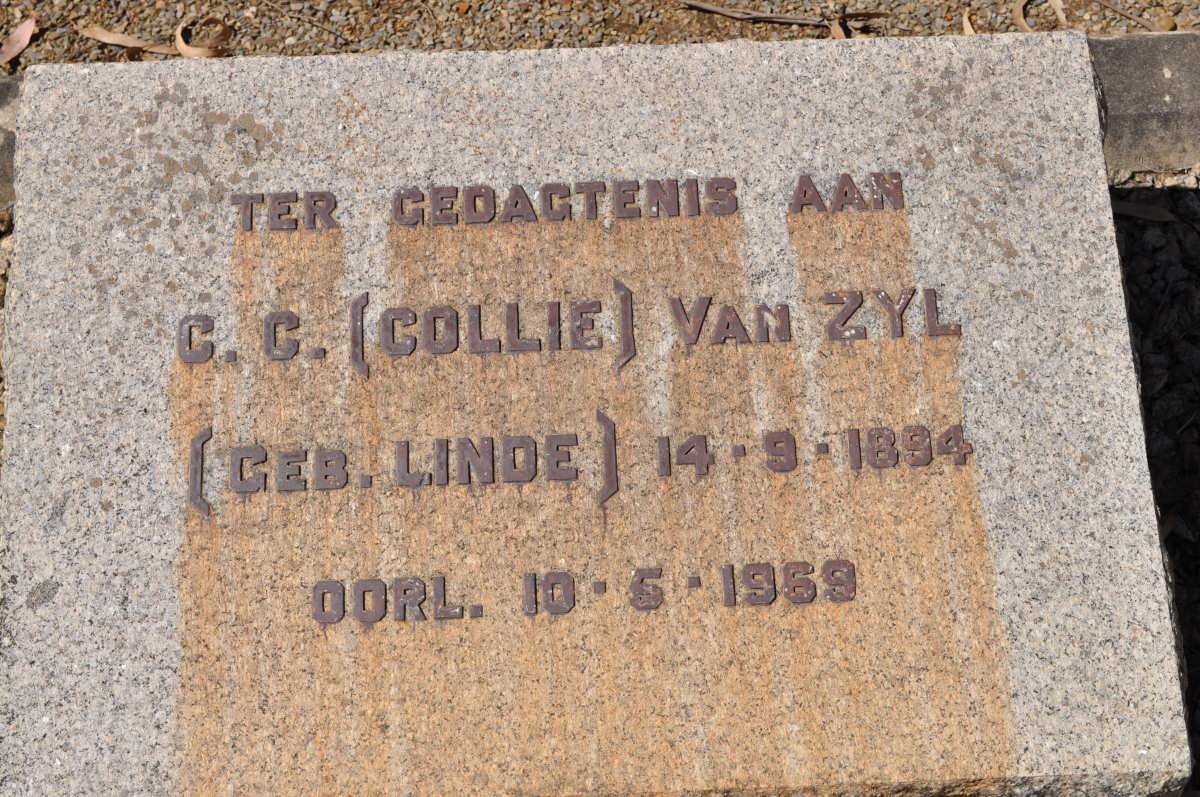 ZYL C.C., van nee LINDE 1894-1969