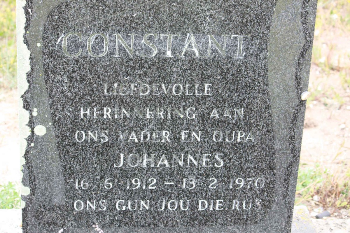 CONSTANT Johannes 1912-1970