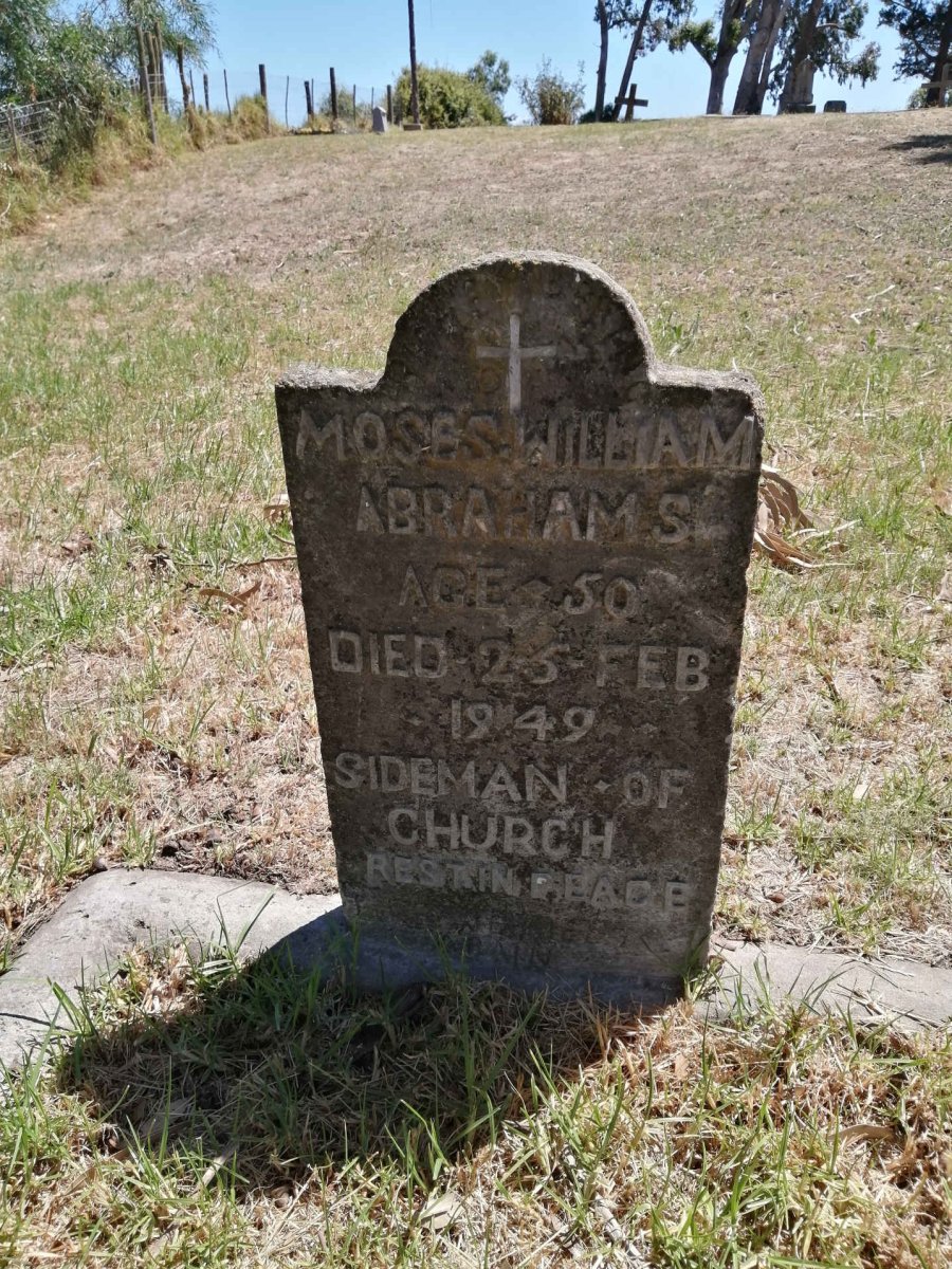 ABRAHAMS Moses William -1949