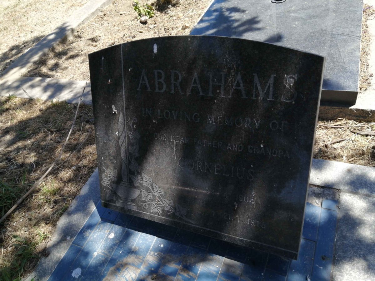 ABRAHAMS Cornelius 1904-1976