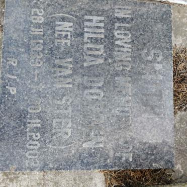 STER Ellen Susan, van 1906-1980 :: SMITH Hilda Doreen nee VAN STER 1939-2002 :: GARCIA Edna Marie nee VAN STER 1933-200?