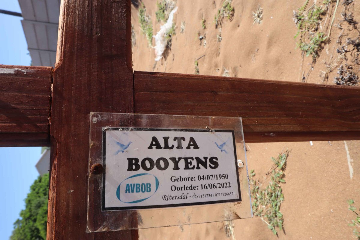 BOOYENS Alta 1950-2022