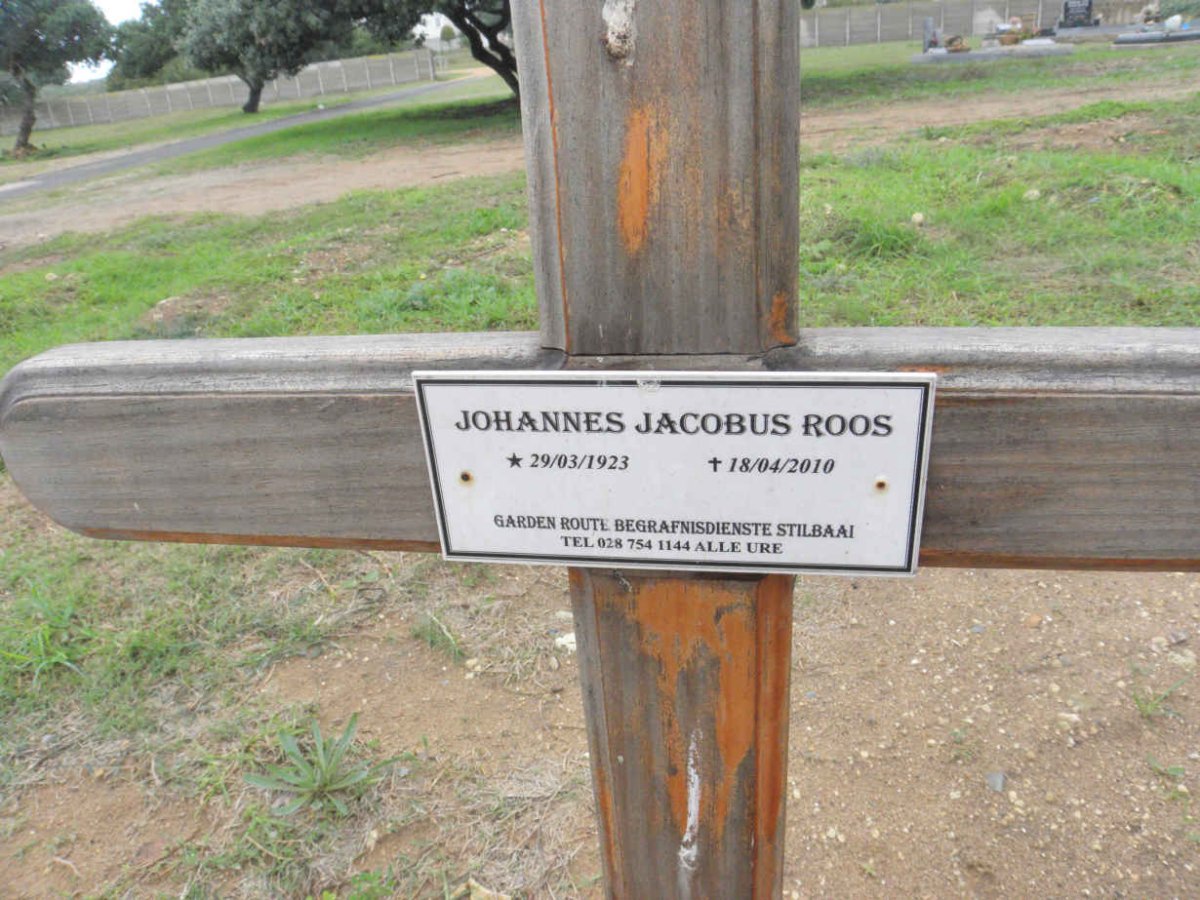 ROOS Johannes Jacobus 1923-2010