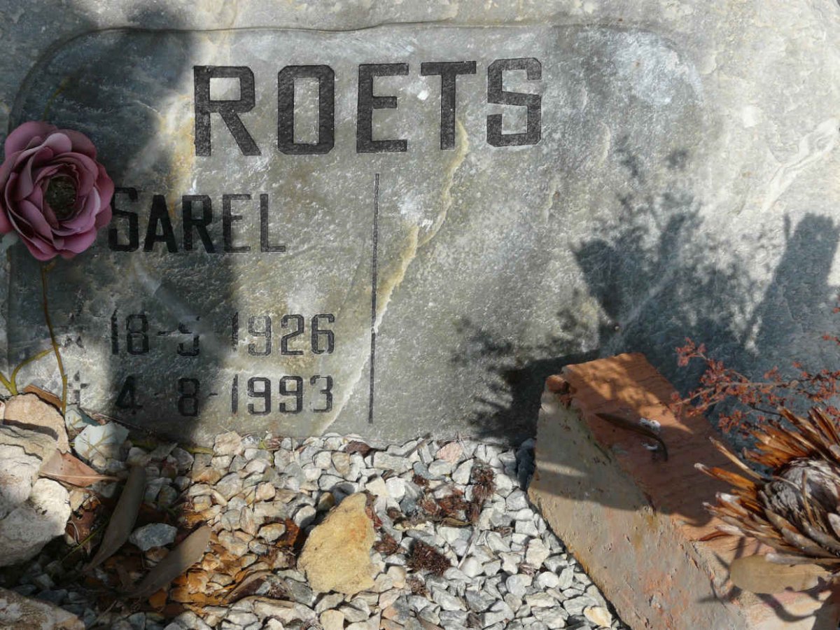 ROETS Sarel 1926-1993