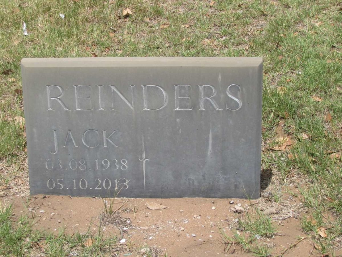 REINDERS Jack 1938-2013