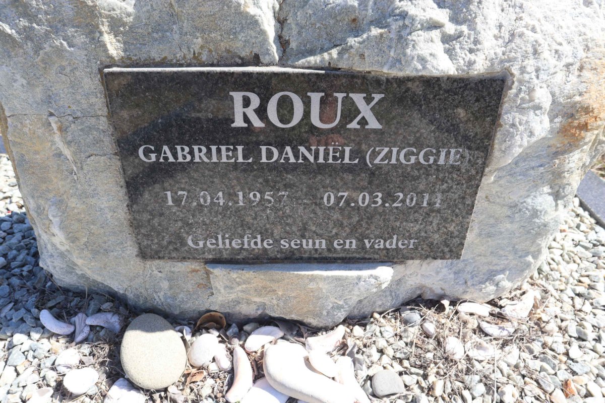 ROUX Gabriel Daniel 1957-2011