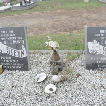 STEYN H.J.E. 1901-1990 &amp; C.F. 1908-2002