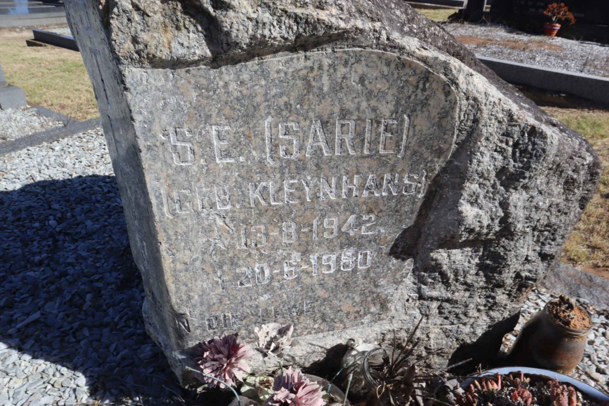 STEYN S.E. nee KLEYNHANS 1942-1990_2