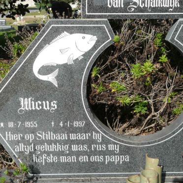 SCHALKWYK Wicus, van 1955-1997